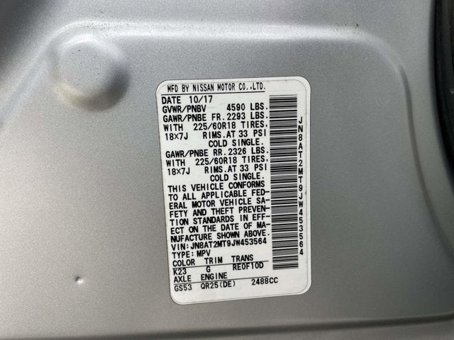2018 Nissan Rogue SL