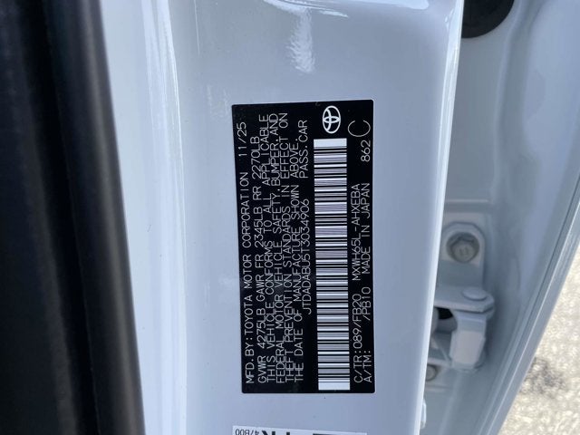 2026 Toyota Prius LE