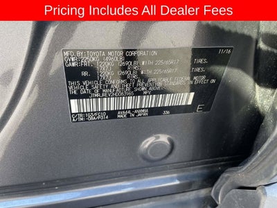 2017 Toyota RAV4 Hybrid XLE