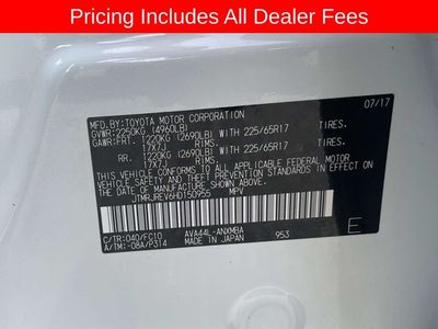 2017 Toyota RAV4 Hybrid XLE