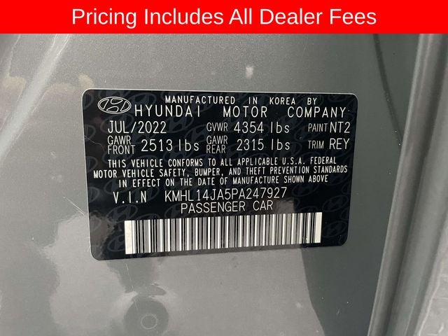 2023 Hyundai Sonata SEL