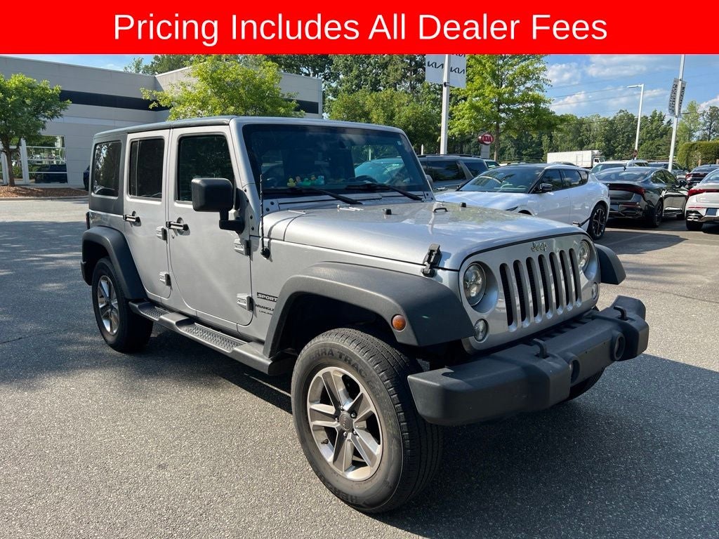 2018 Jeep Wrangler JK Unlimited Sport