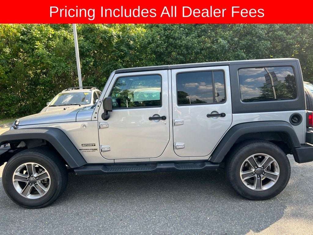 2018 Jeep Wrangler JK Unlimited Sport