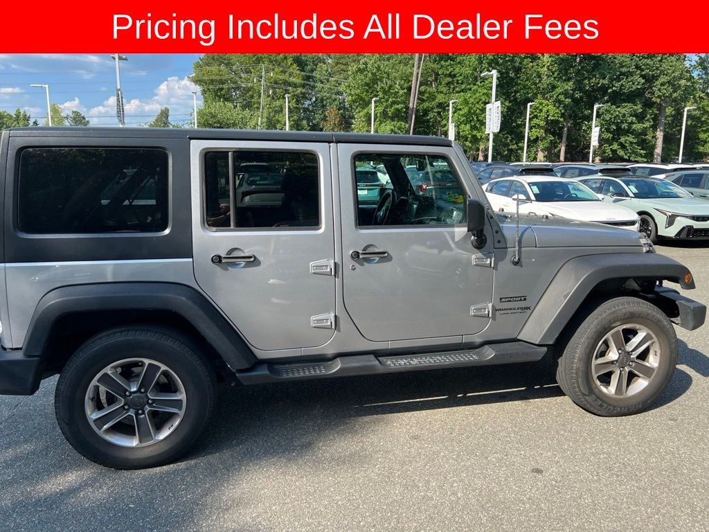 2018 Jeep Wrangler JK Unlimited Sport