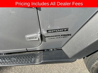 2018 Jeep Wrangler JK Unlimited Sport