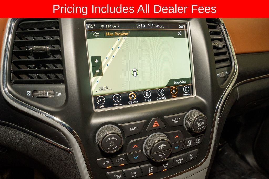 2018 Jeep Grand Cherokee Summit