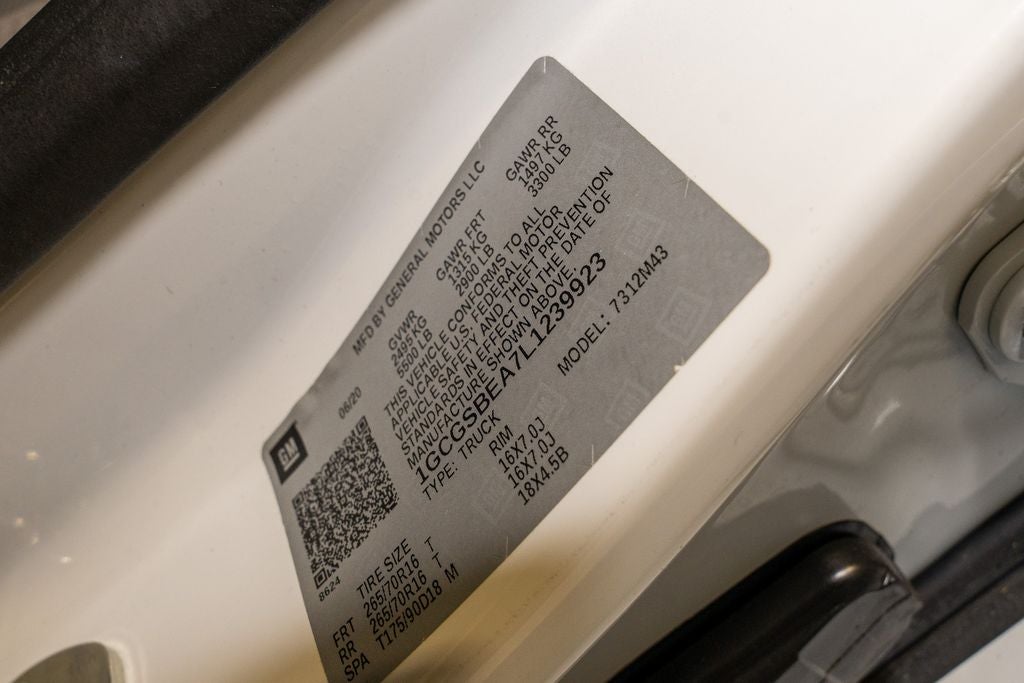 2020 Chevrolet Colorado Work Truck