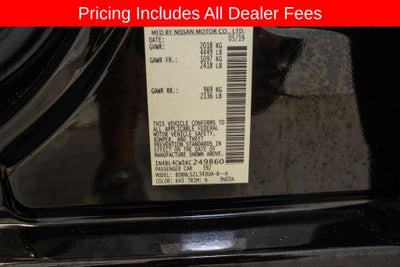 2019 Nissan Altima 2.5 SR
