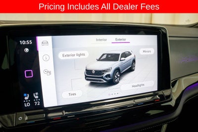 2025 Volkswagen Atlas Cross Sport 2.0T SEL R-Line Black