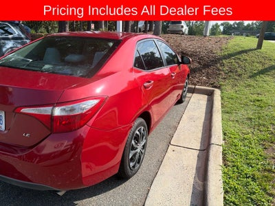 2015 Toyota Corolla LE