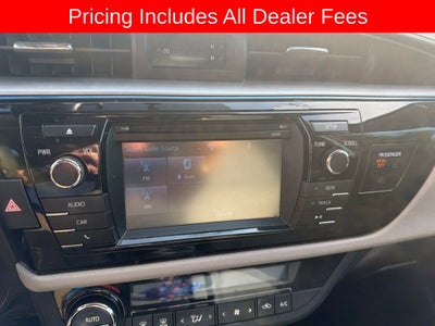 2015 Toyota Corolla LE