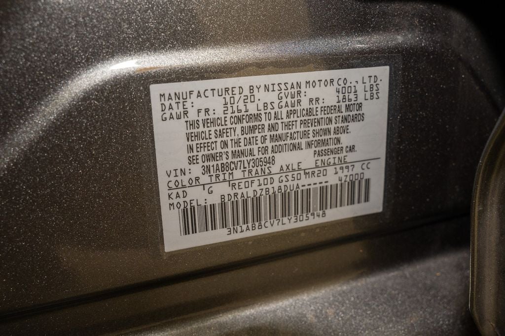 2020 Nissan Sentra SV