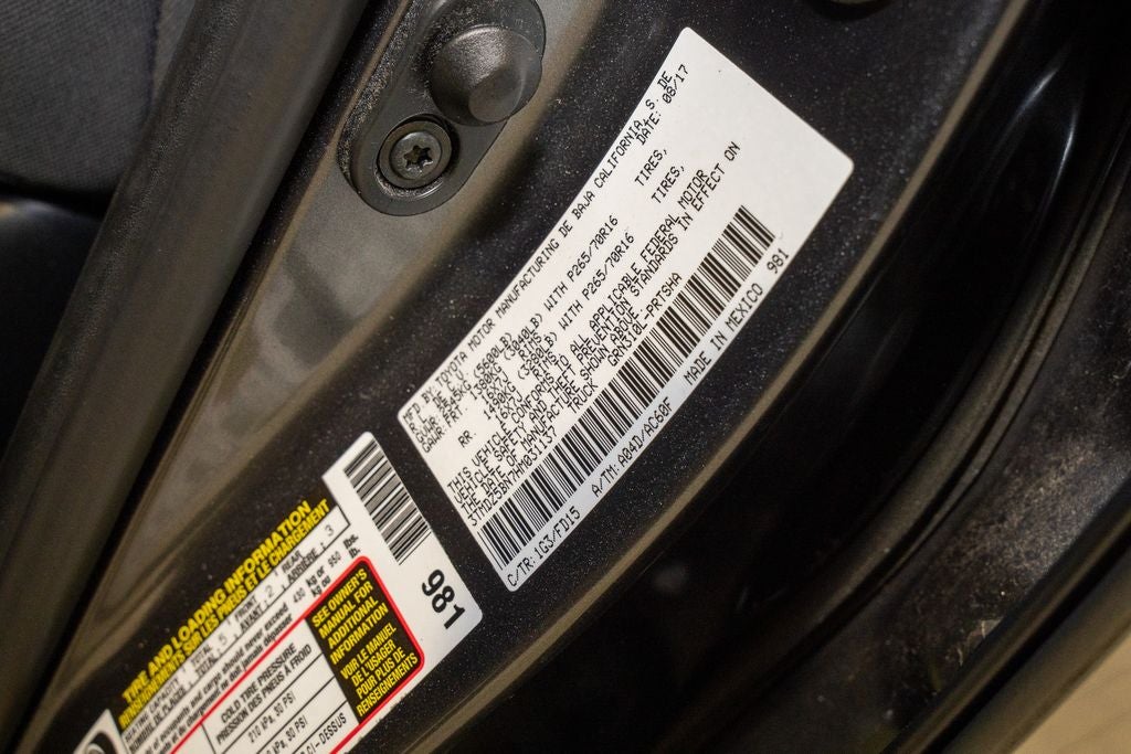 2017 Toyota Tacoma TRD Off-Road