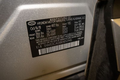 2019 Hyundai Santa Fe SEL