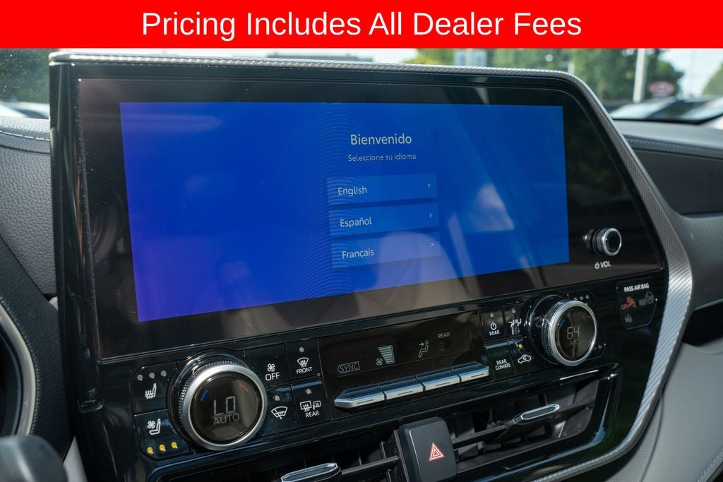 2024 Toyota Highlander Platinum