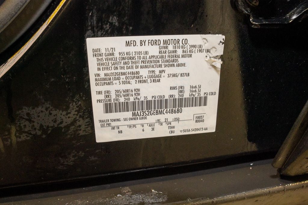 2021 Ford EcoSport SE