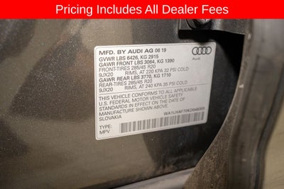 2019 Audi Q7 45 SE Premium Plus quattro