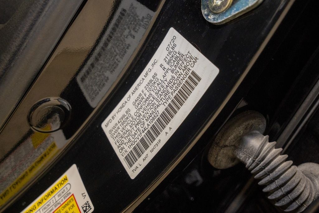 2020 Honda Accord EX