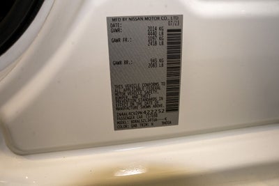 2023 Nissan Altima 2.0 SR