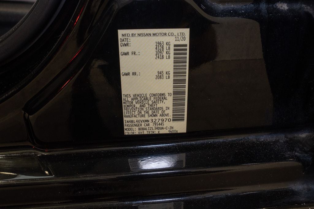 2021 Nissan Altima 2.5 SL