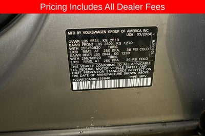 2024 Volkswagen Atlas Cross Sport 2.0T SE w/Technology