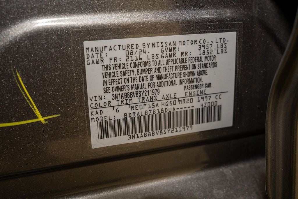 2025 Nissan Sentra S