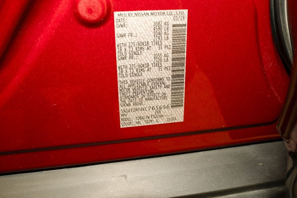 2019 Nissan Rogue SV