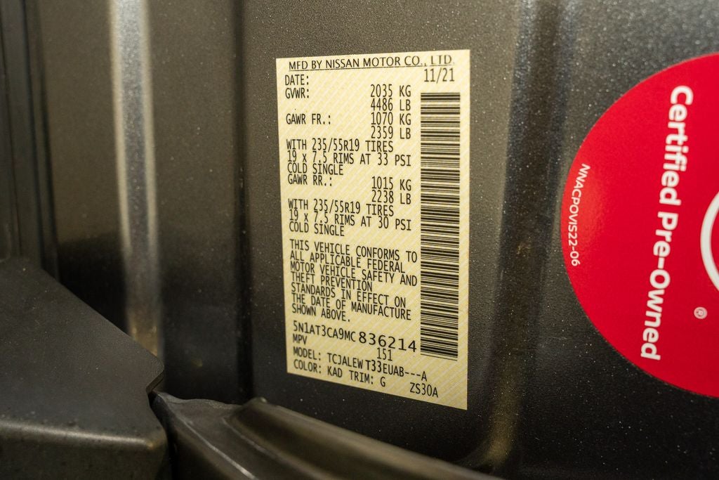 2021 Nissan Rogue SL