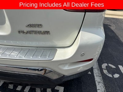 2018 Nissan Pathfinder Platinum