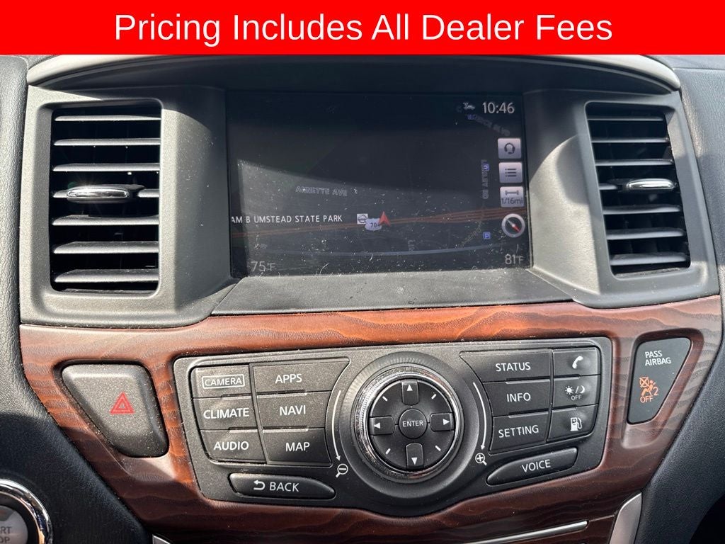 2018 Nissan Pathfinder Platinum