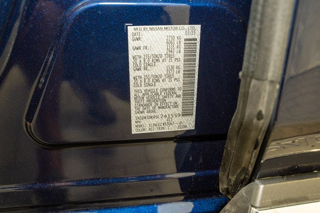 2025 Nissan Pathfinder Platinum