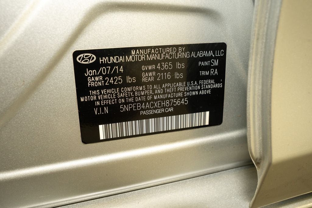 2014 Hyundai Sonata GLS