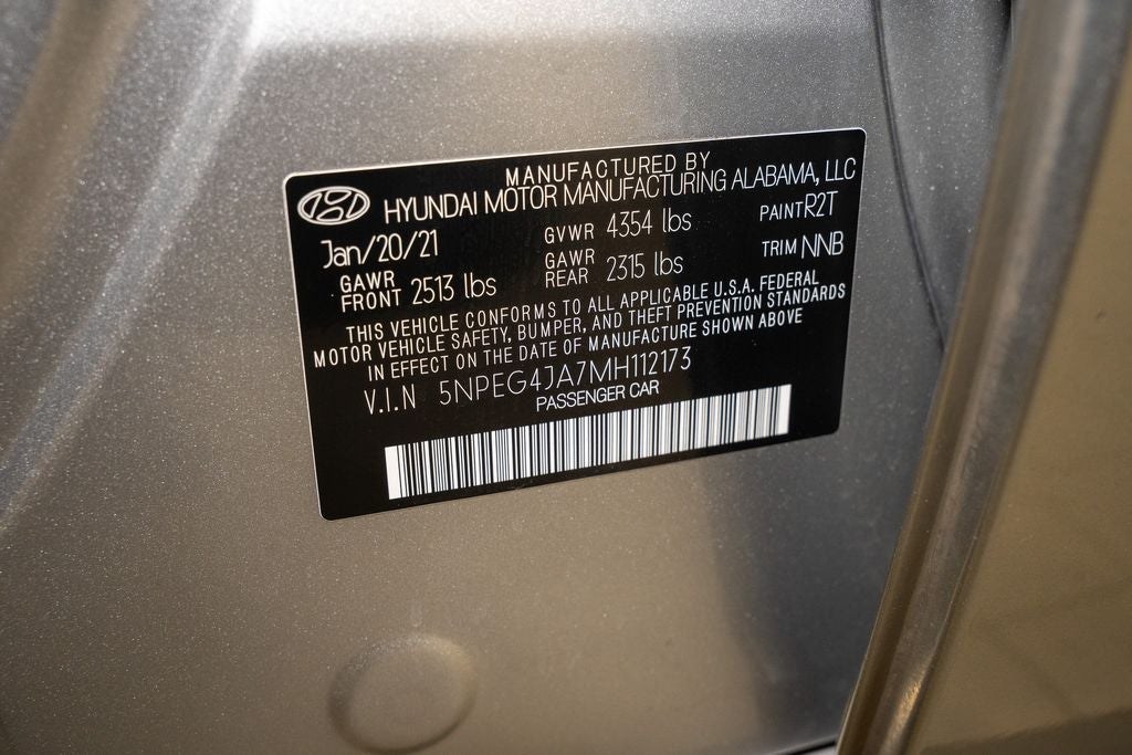 2021 Hyundai Sonata SE