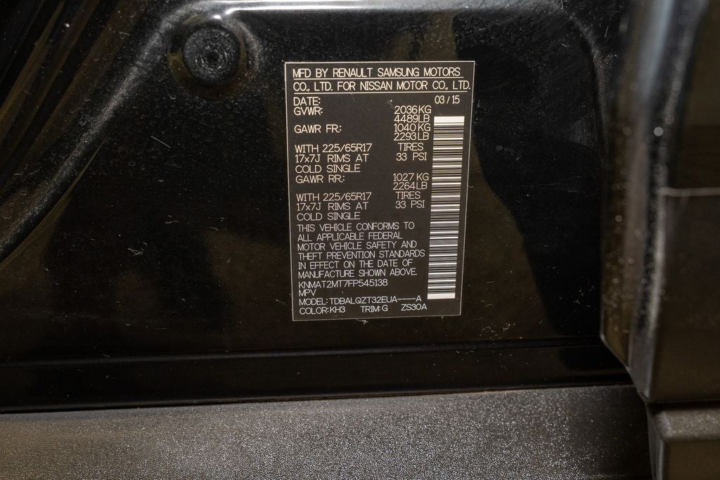 2015 Nissan Rogue SV