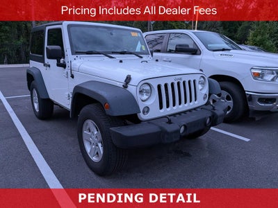 2015 Jeep Wrangler Sport
