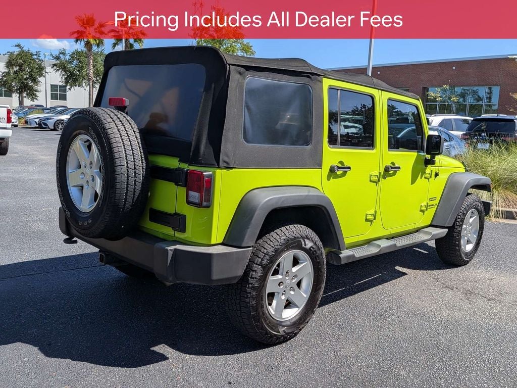 2016 Jeep Wrangler Unlimited Sport