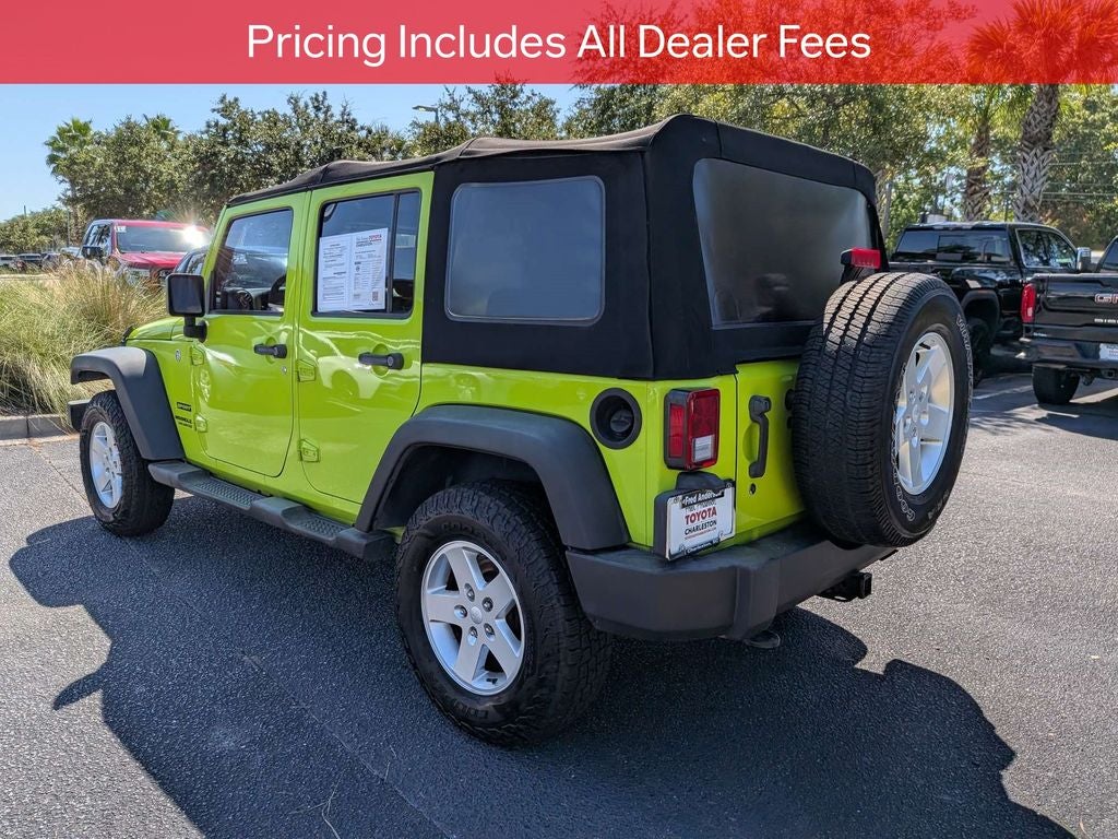 2016 Jeep Wrangler Unlimited Sport