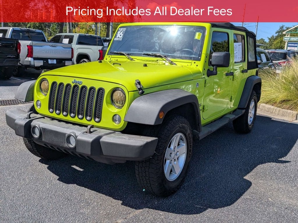 2016 Jeep Wrangler Unlimited Sport