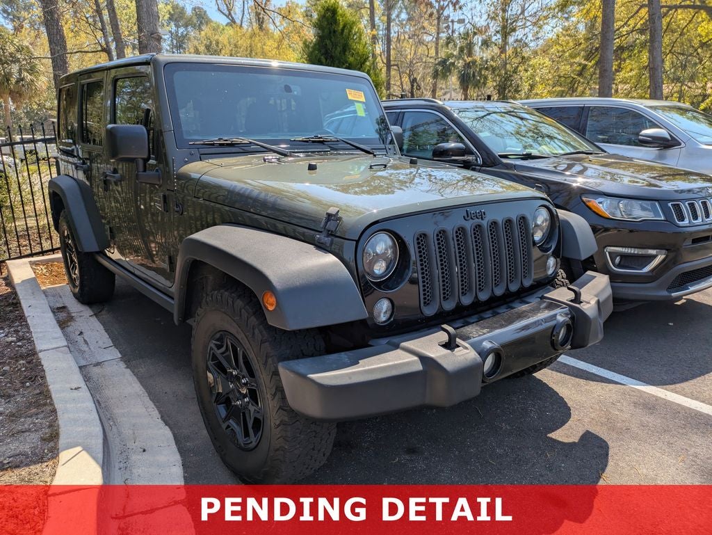 2015 Jeep Wrangler Unlimited Willys