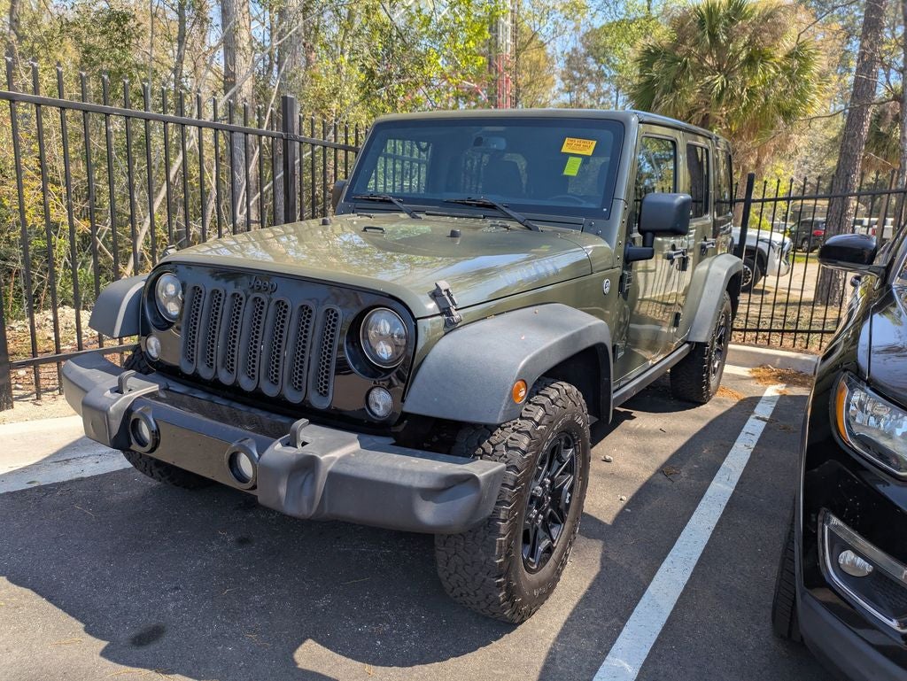 2015 Jeep Wrangler Unlimited Willys