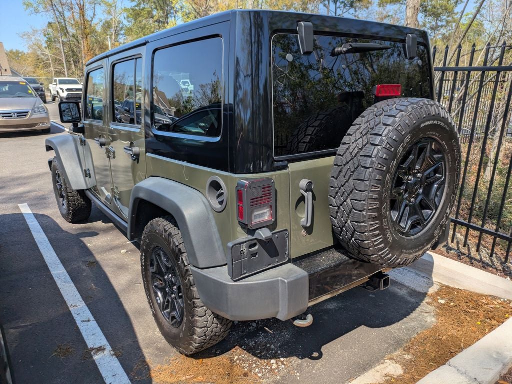 2015 Jeep Wrangler Unlimited Willys