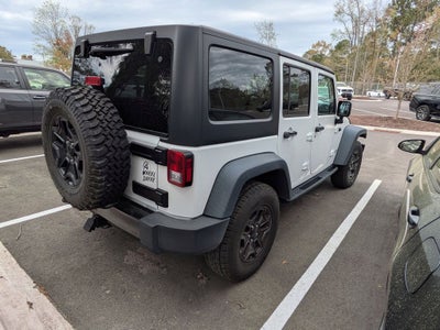 2015 Jeep Wrangler Unlimited Willys