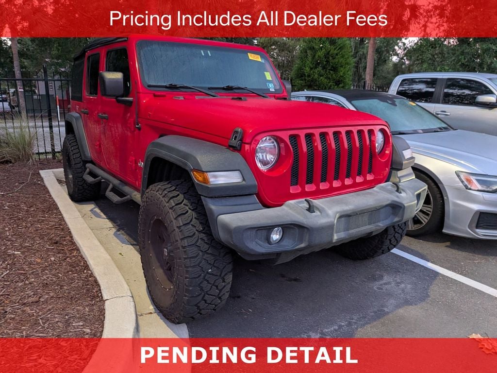 2018 Jeep Wrangler Unlimited Sport S