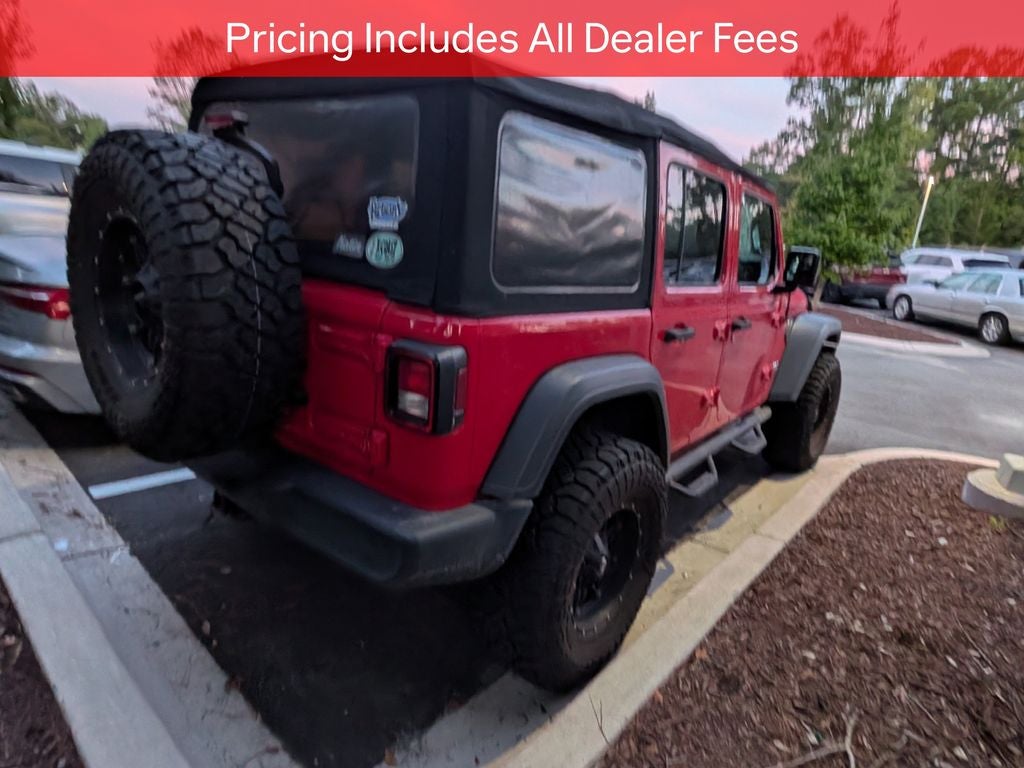 2018 Jeep Wrangler Unlimited Sport S