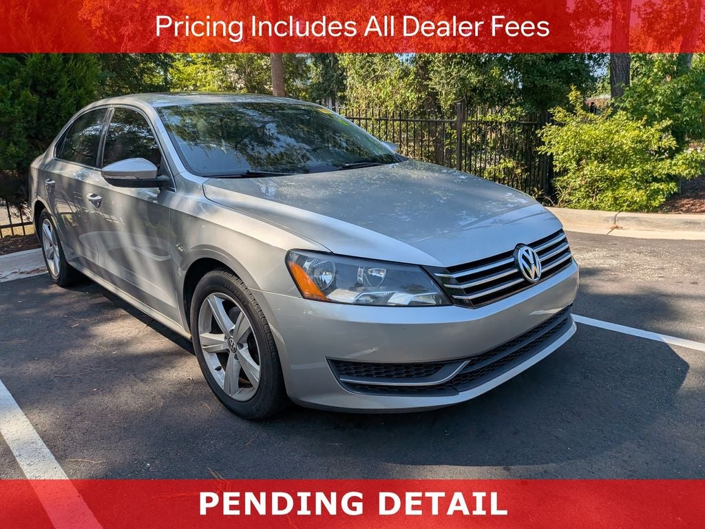 2012 Volkswagen Passat 2.5 SE