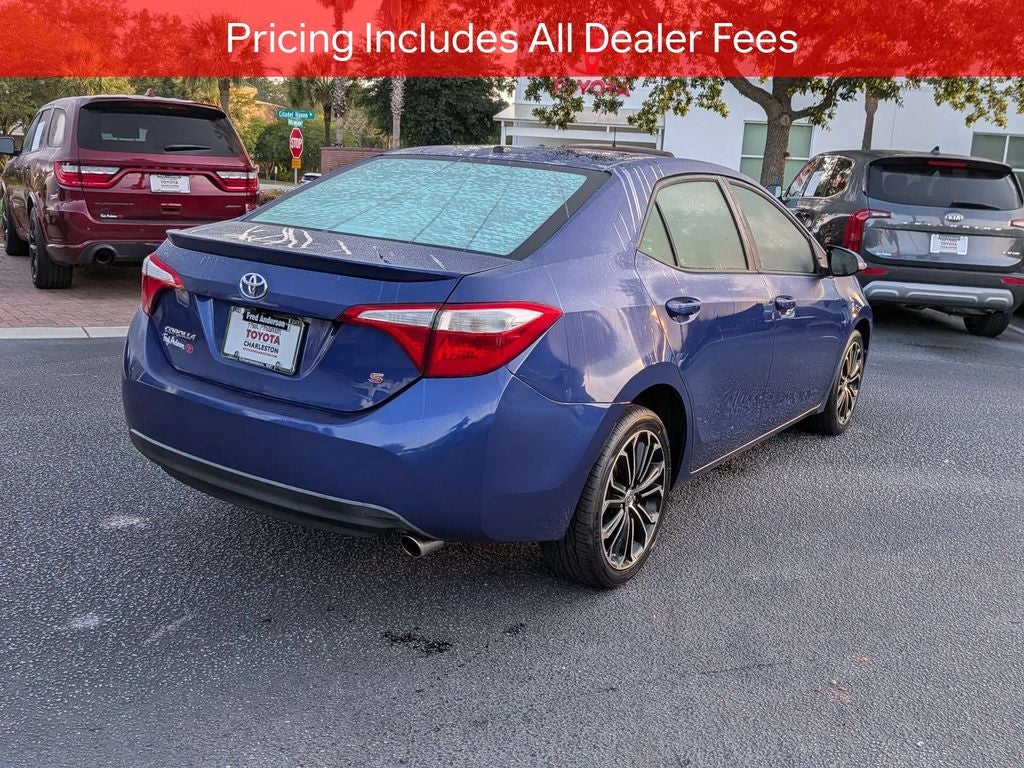 2016 Toyota Corolla S Plus