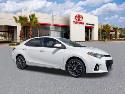 2015 Toyota Corolla S Plus