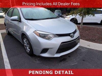 2015 Toyota Corolla LE