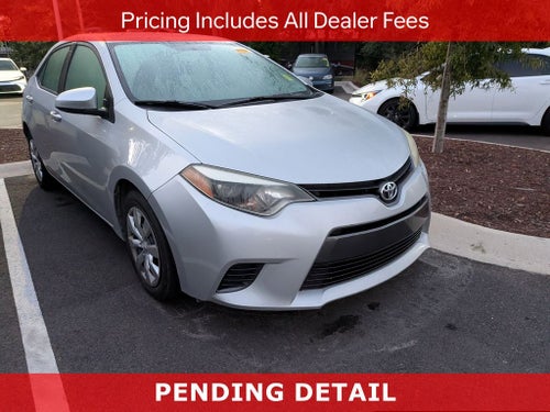 2015 Toyota Corolla LE