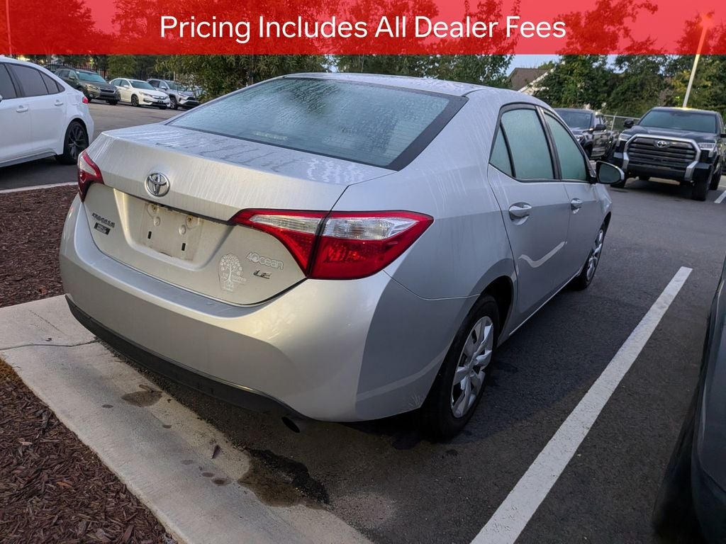 2015 Toyota Corolla LE